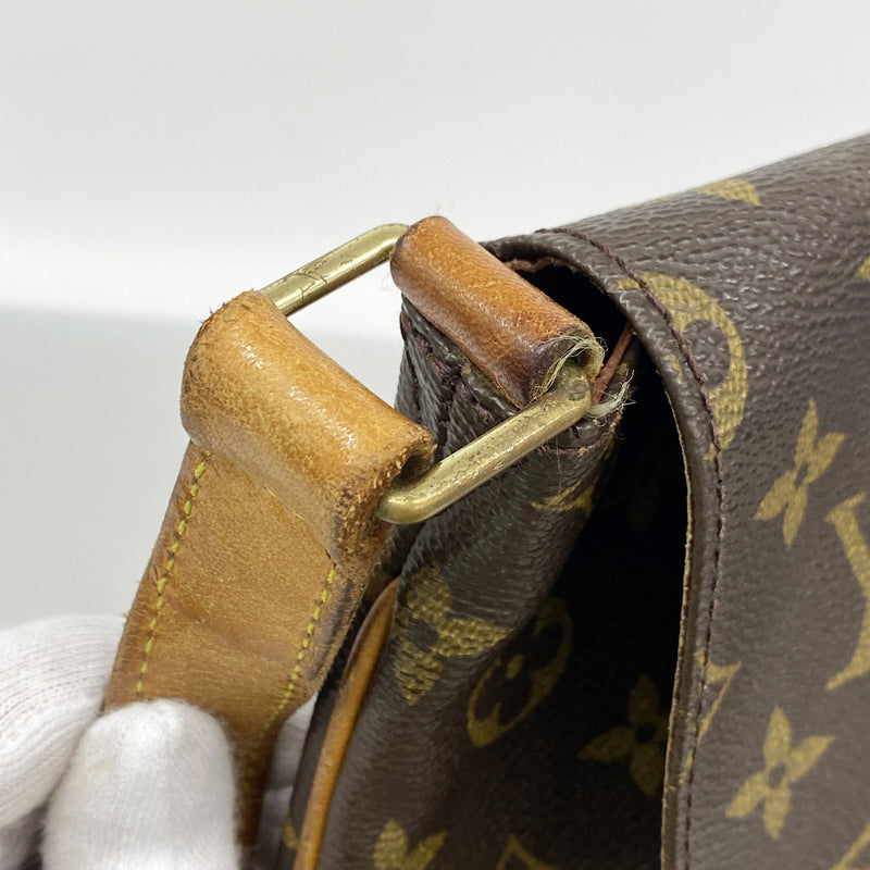 【6kc2988】ルイヴィトン ショルダーバッグ モノグラム ミュゼット M51256 ブラウン【中古】レディース