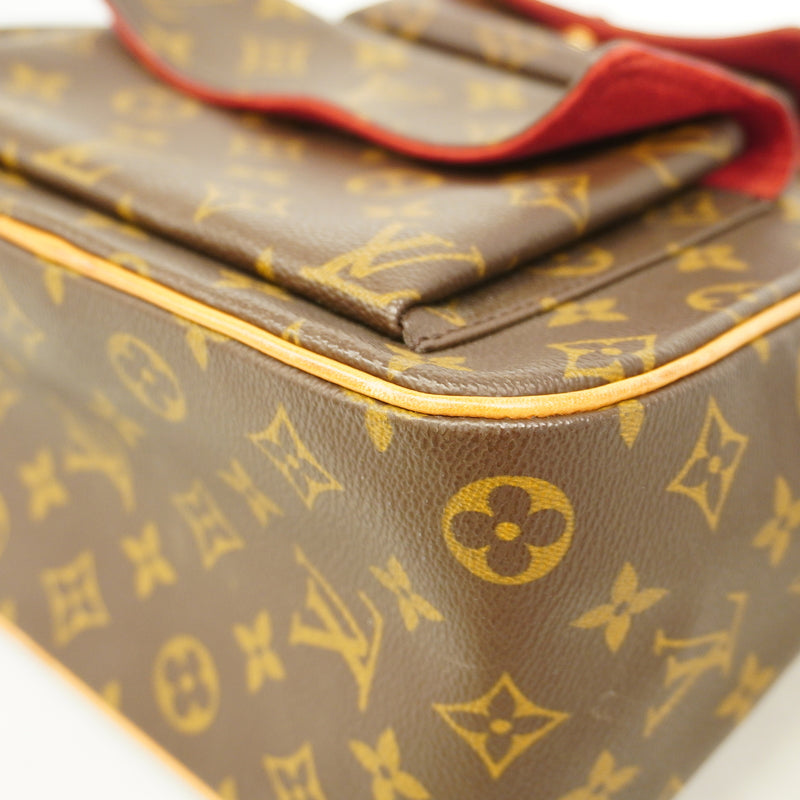 【6kc3030】ルイヴィトン ハンドバッグ モノグラム エクサントリシテ M51161 ブラウン【中古】レディース