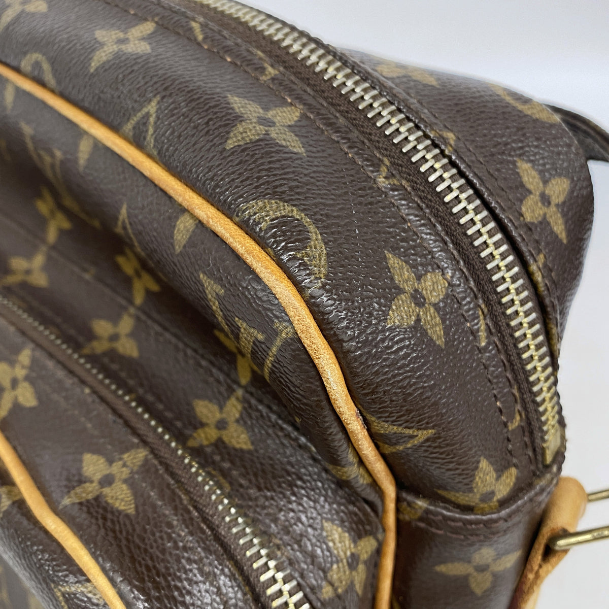 【6kc3039】ルイヴィトン ショルダーバッグ モノグラム ナイル M45244 ブラウン【中古】レディース