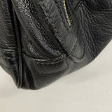 【6kc3043】グッチ ショルダーバッグ プリンシー 161720 レザー ブラック シャンパンゴールド金具【中古】レディース