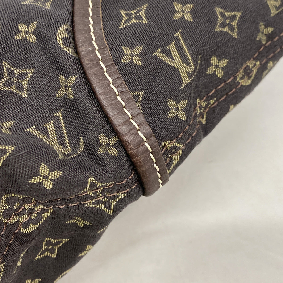 【6kc3053】ルイヴィトン ショルダーバッグ モノグラム・ミニラン マノンMM M95619 エベヌ【中古】レディース