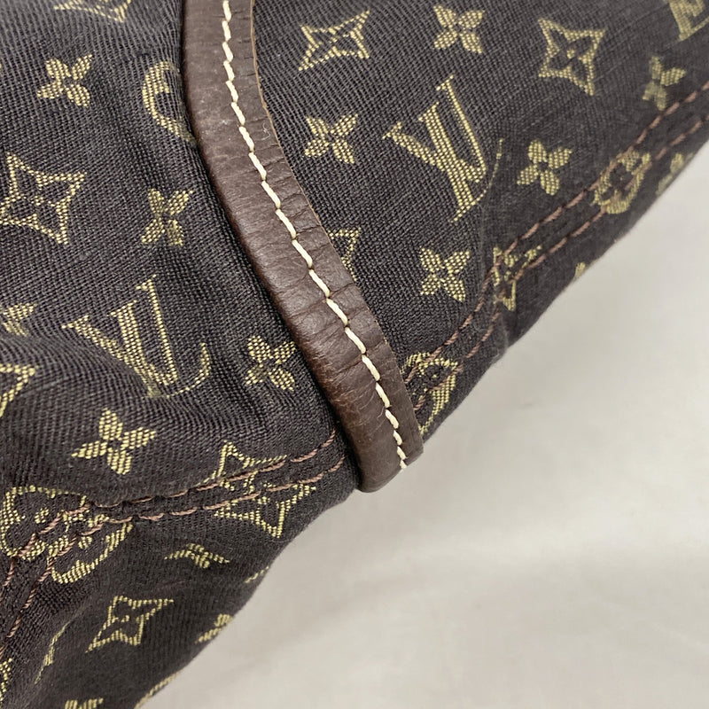 【6kc3053】ルイヴィトン ショルダーバッグ モノグラム・ミニラン マノンMM M95619 エベヌ【中古】レディース