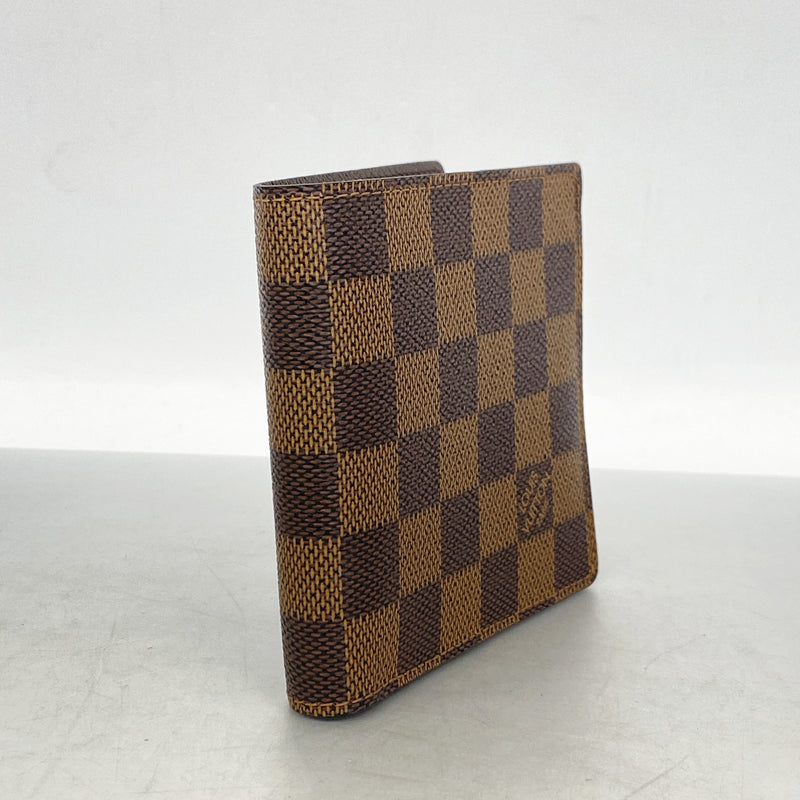 【6kc3055】ルイヴィトン 財布 ダミエ ポルトフォイユマルコ N61675 エベヌ【中古】メンズ