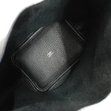 【6kc3059-e】エルメス ハンドバッグ ピコタンロックPM トリヨンクレマンス ブラック シルバー金具 □P刻印【中古】レディース