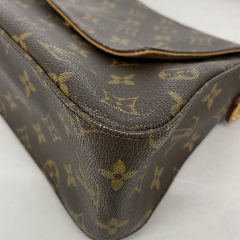 【6kc3066】ルイヴィトン ショルダーバッグ モノグラム ミニルーピング M51147 ブラウン【中古】レディース