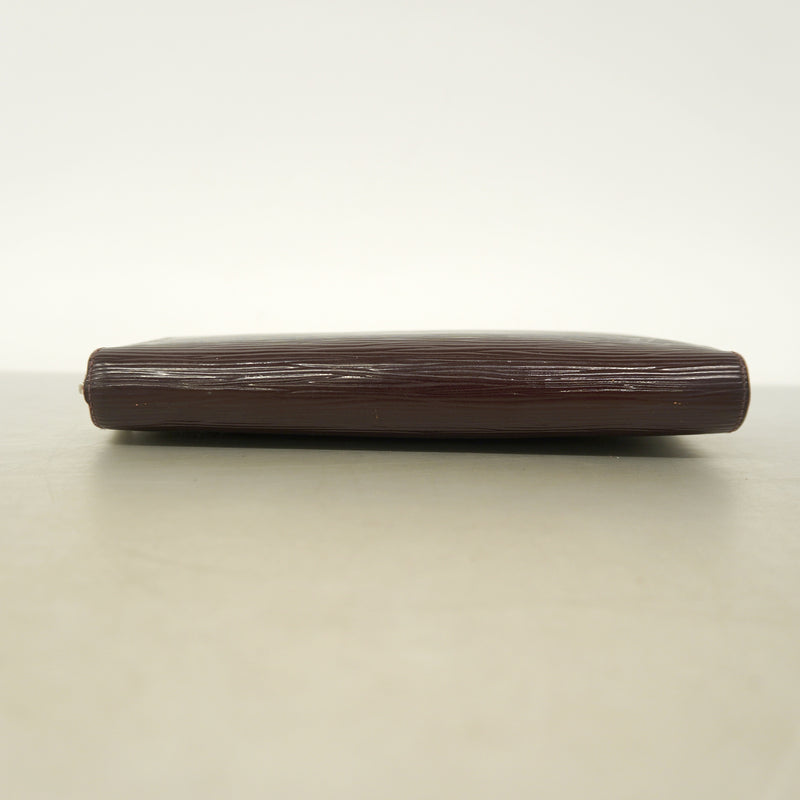 【6kc3083】ルイヴィトン 長財布 エピ ジッピーウォレット M60314 プルンニュエレクトリック【中古】レディース