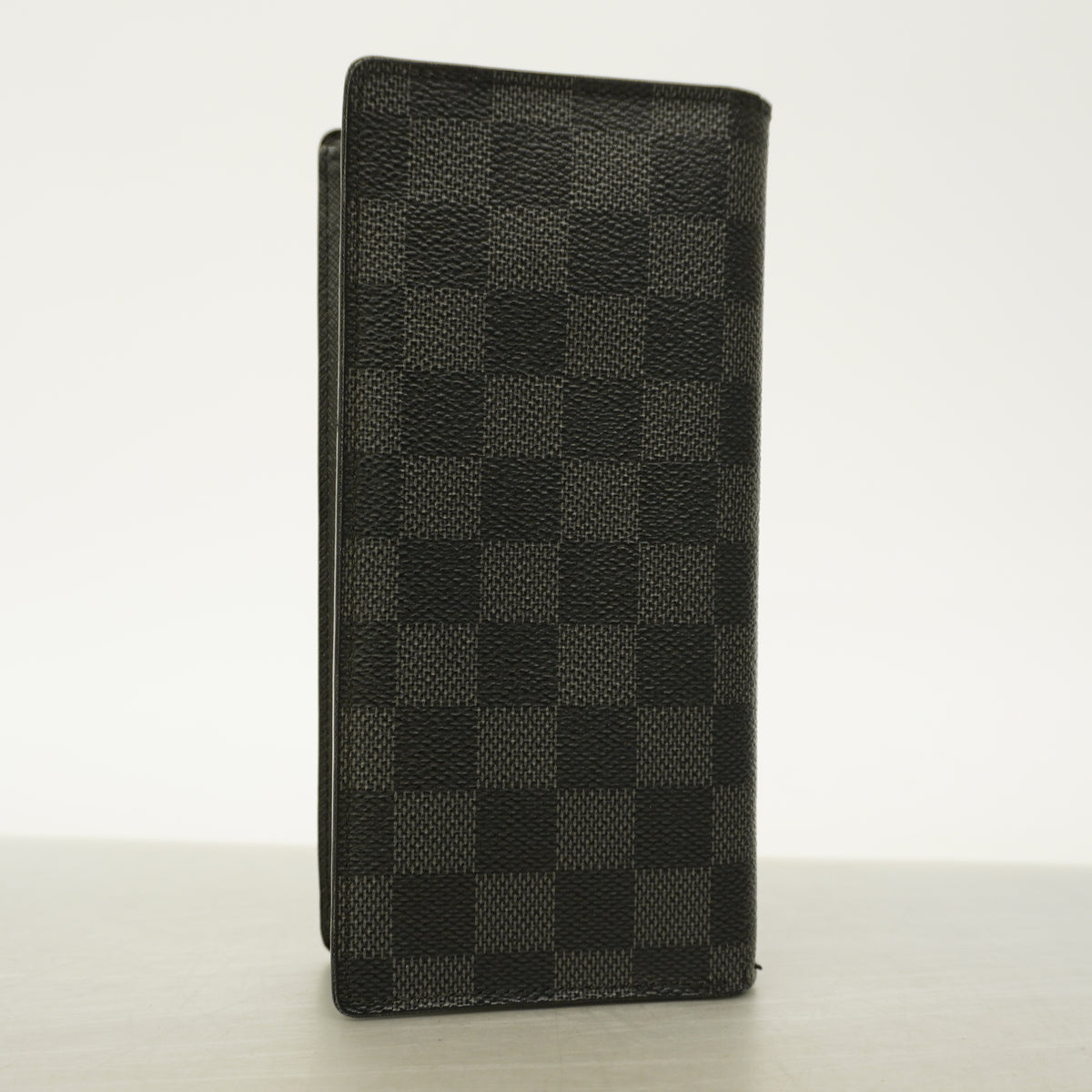 【6kc3084】ルイヴィトン 長財布 ダミエ・グラフィット ポルトフォイユブラザ N62665 グレー ブラック【中古】メンズ