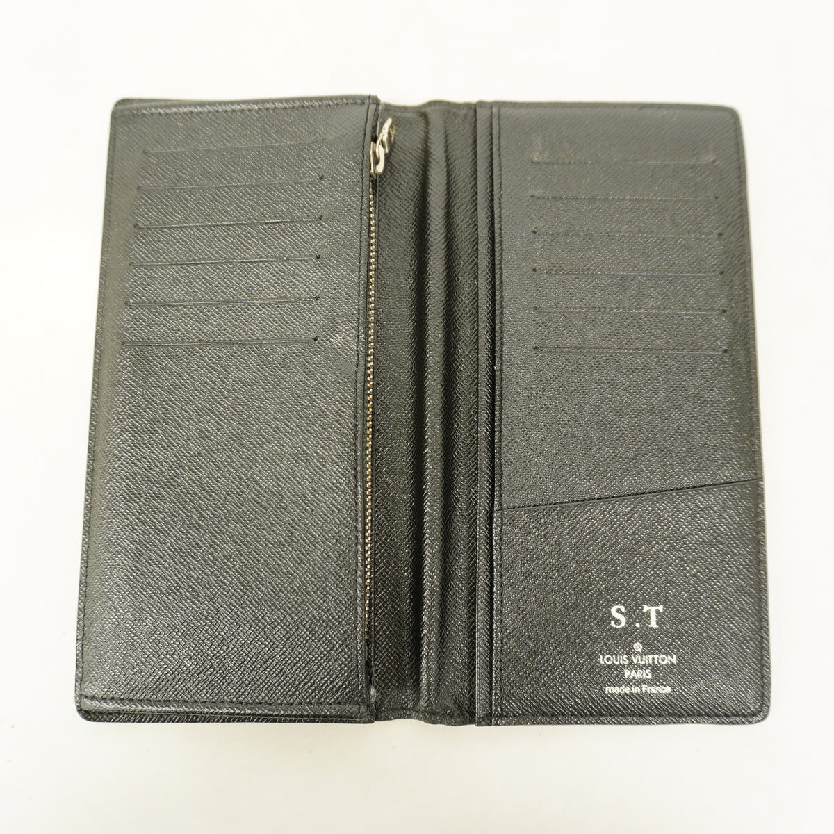 【6kc3084】ルイヴィトン 長財布 ダミエ・グラフィット ポルトフォイユブラザ N62665 グレー ブラック【中古】メンズ