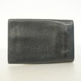 【6kc3100】シャネル キーケース キャビアスキン ブラック ゴールド金具【中古】レディース