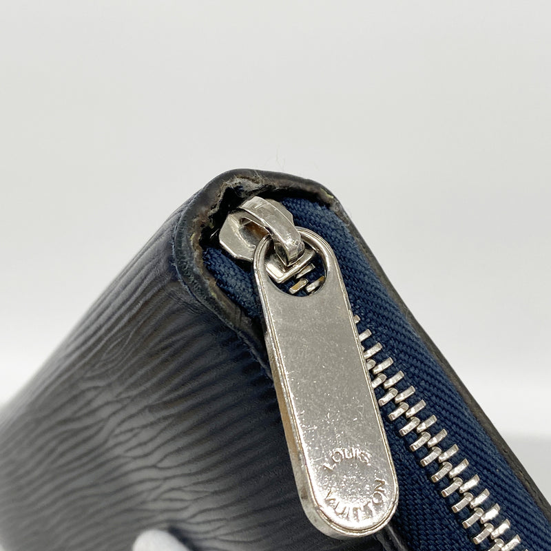 【6kc3105】ルイヴィトン 長財布 エピ ジッピーオーガナイザーNM M62644 ブルーマリーヌ【中古】メンズ