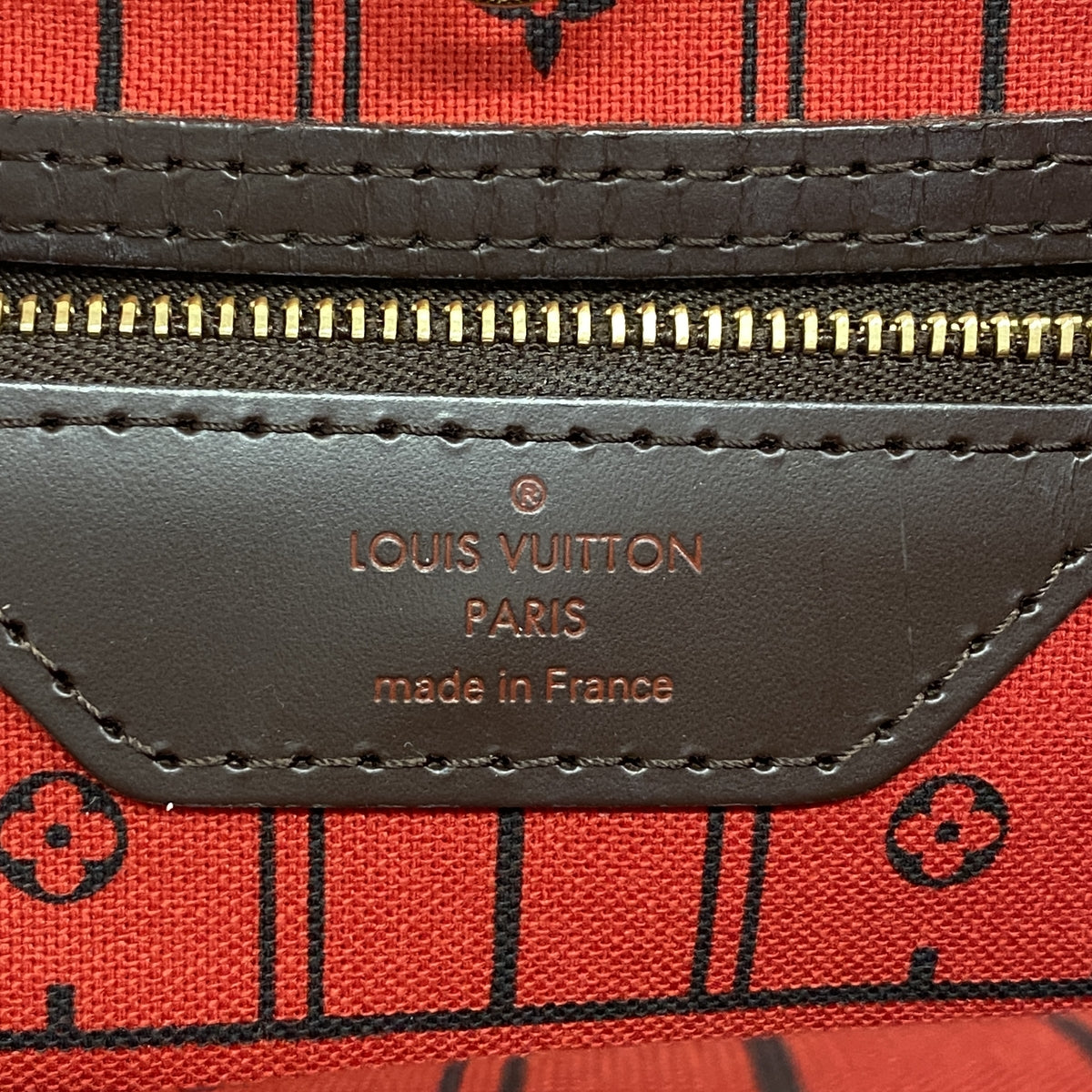 【6kc3116】ルイヴィトン トートバッグ ダミエ ネヴァーフルMM N51105 エベヌ【中古】レディース
