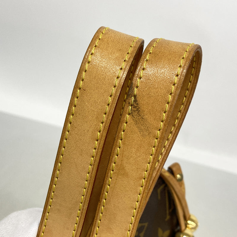 【6kc3129】ルイヴィトン ハンドバッグ モノグラム ポパンクールオ M40007 ブラウン【中古】レディース