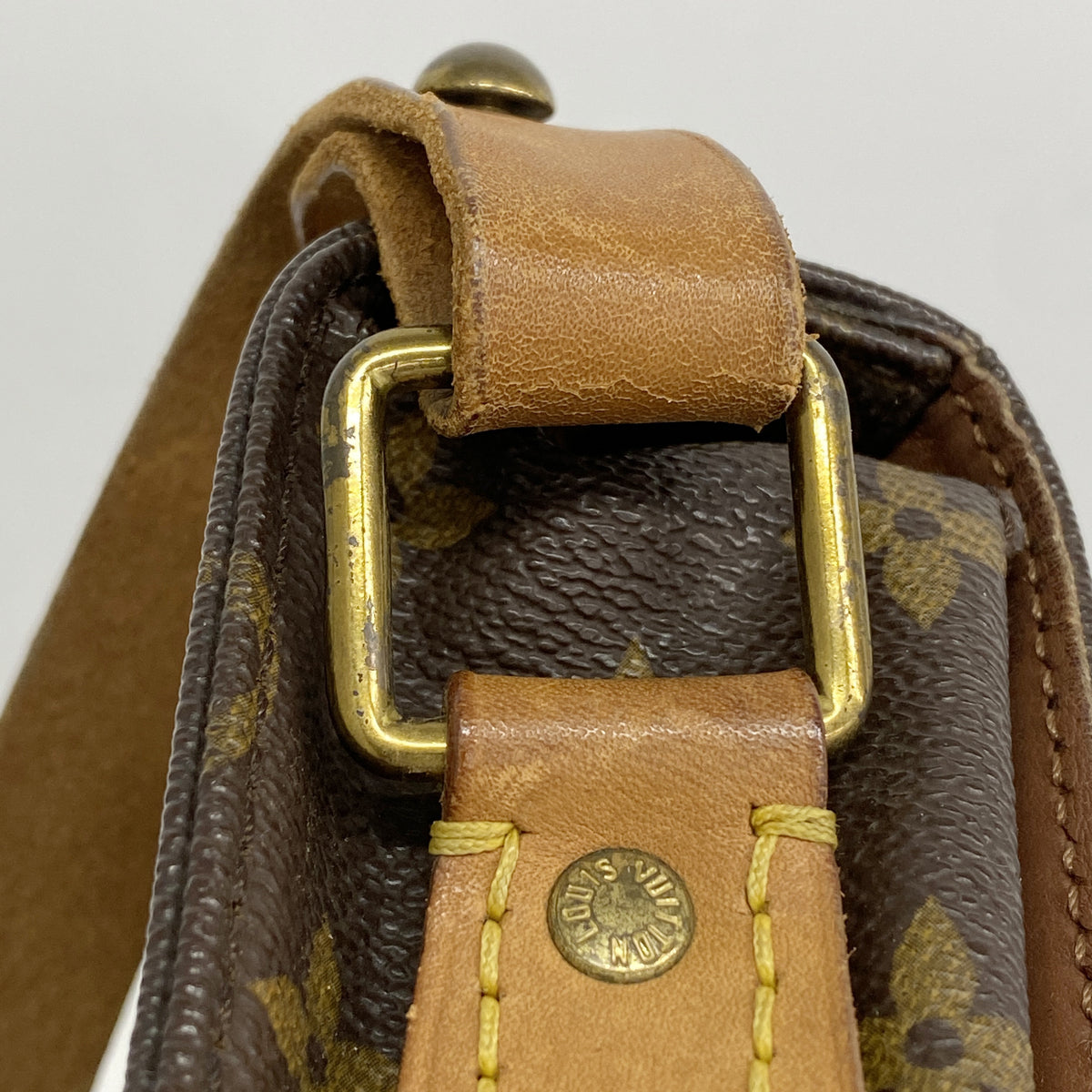 【6kc3140】ルイヴィトン ショルダーバッグ モノグラム M51252 カルトシエールGM ブラウン【中古】レディース