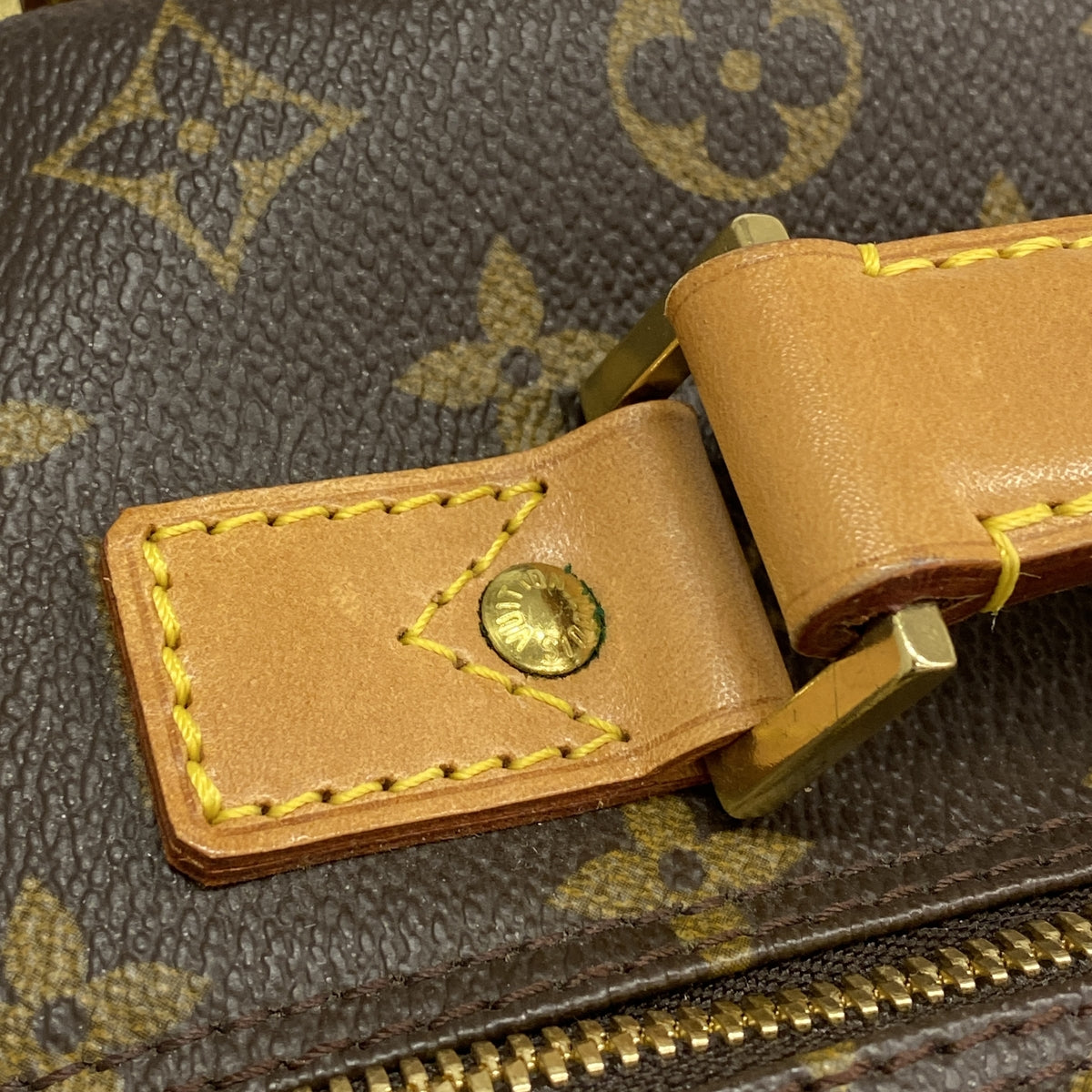 【6kc3156】ルイヴィトン ショルダーバッグ モノグラム パックオールサックアド M51132 ブラウン【中古】レディース