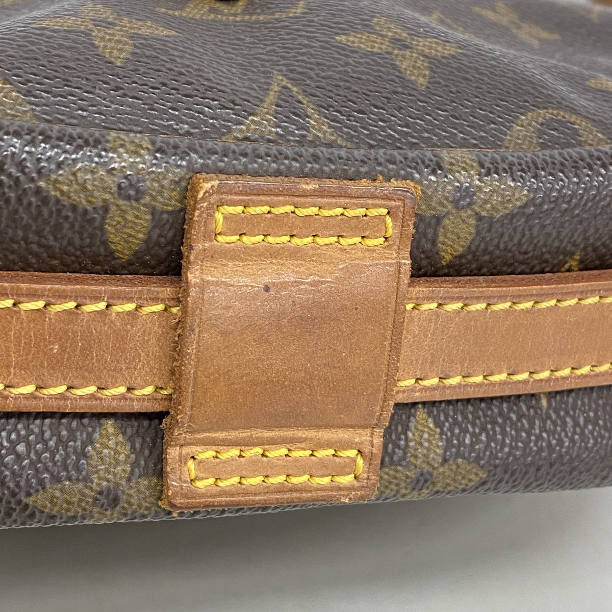 【6kc3166】ルイヴィトン ショルダーバッグ モノグラム ジュヌフィーユPM M51227 ブラウン【中古】レディース
