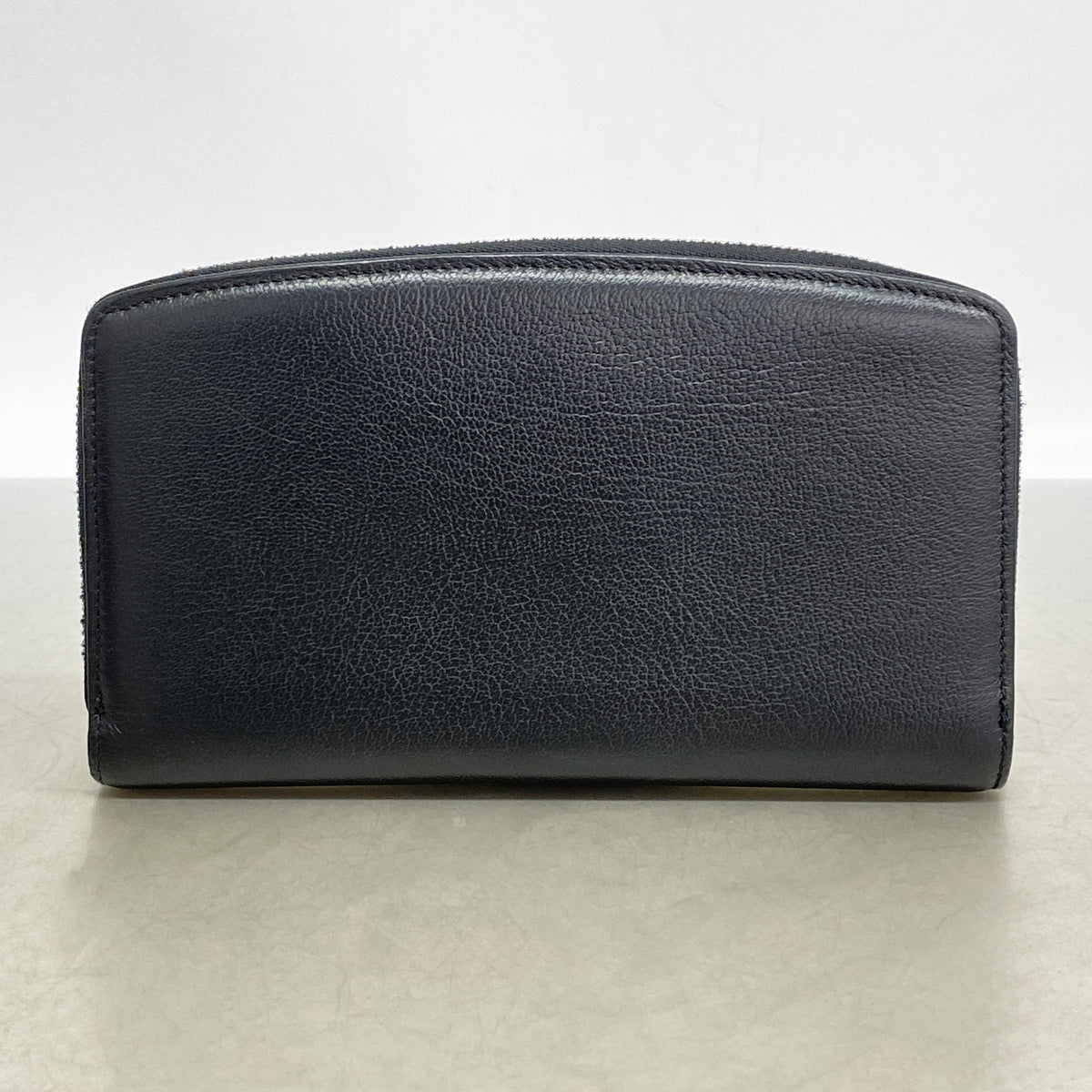 【6kc3172】カルティエ 長財布 マスト レザー ブラック シルバー金具【中古】レディース
