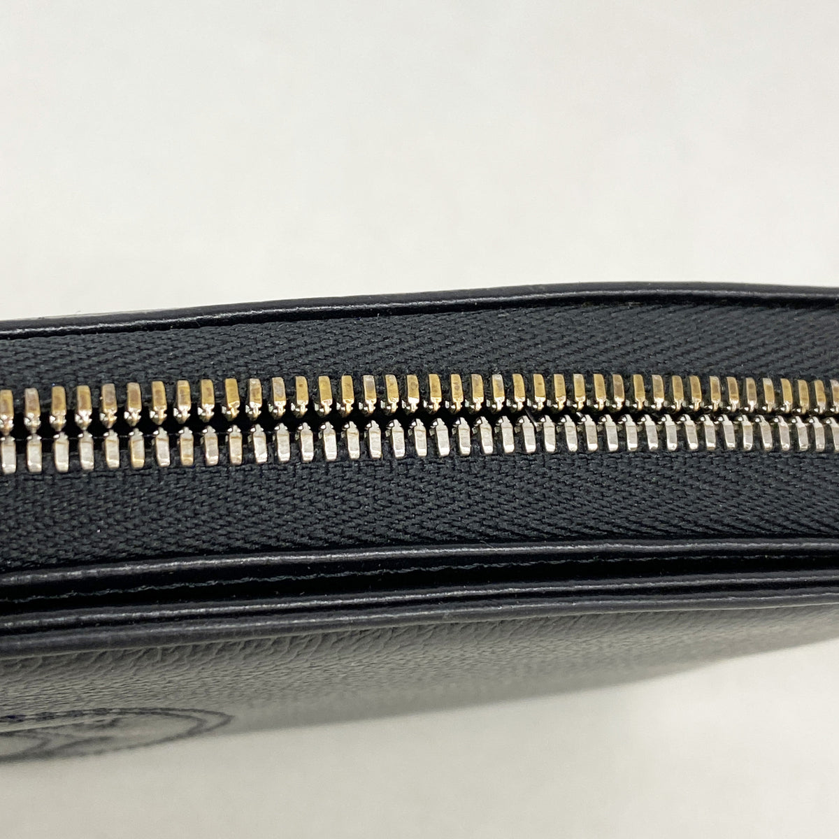 【6kc3172】カルティエ 長財布 マスト レザー ブラック シルバー金具【中古】レディース