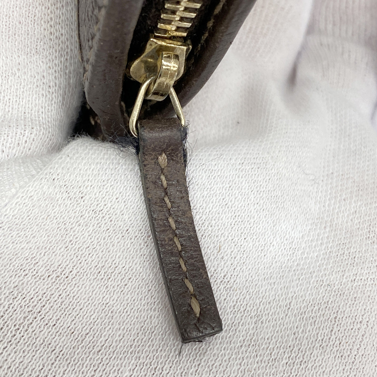 【6kc3182】グッチ 長財布 GGキャンバス 154256 キャンバス ブラウン シャンパンゴールド金具【中古】レディース