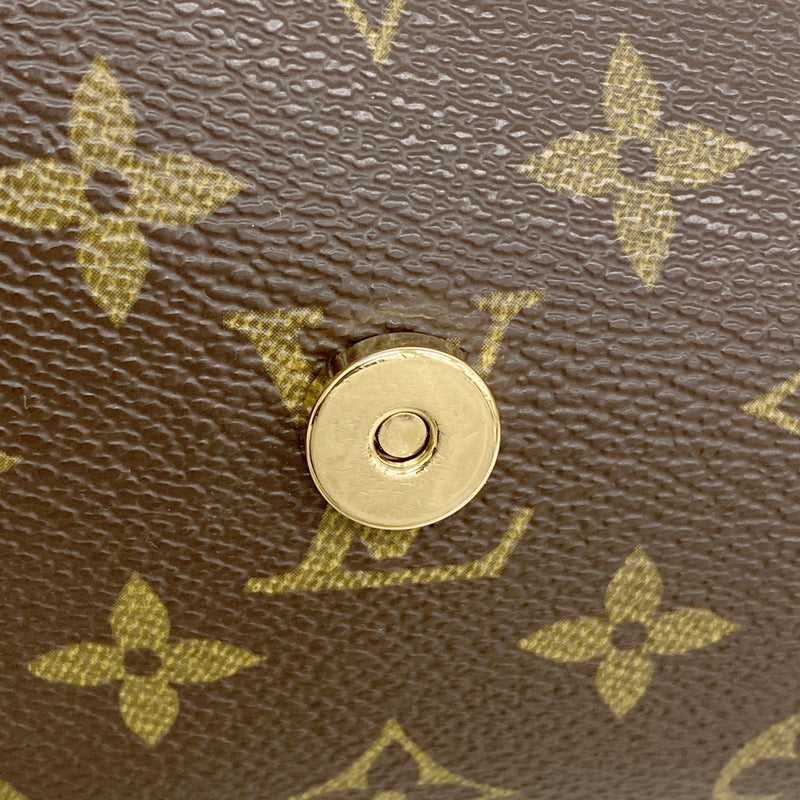 【6kc3190】ルイヴィトン ショルダーバッグ モノグラム ミュゼットタンゴ ショートストラップ M51257 ブラウン【中古】レディース