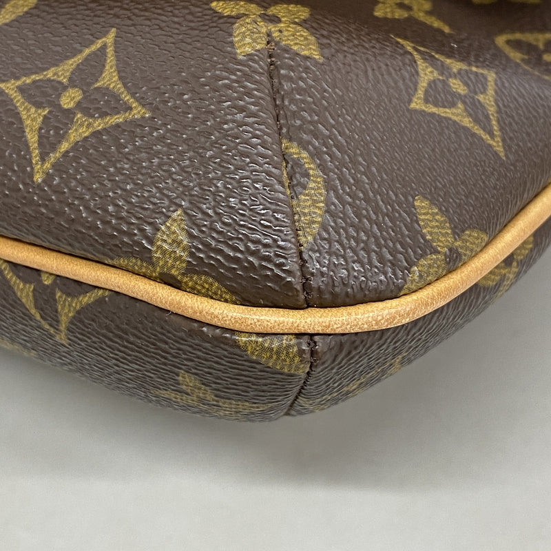 【6kc3190】ルイヴィトン ショルダーバッグ モノグラム ミュゼットタンゴ ショートストラップ M51257 ブラウン【中古】レディース