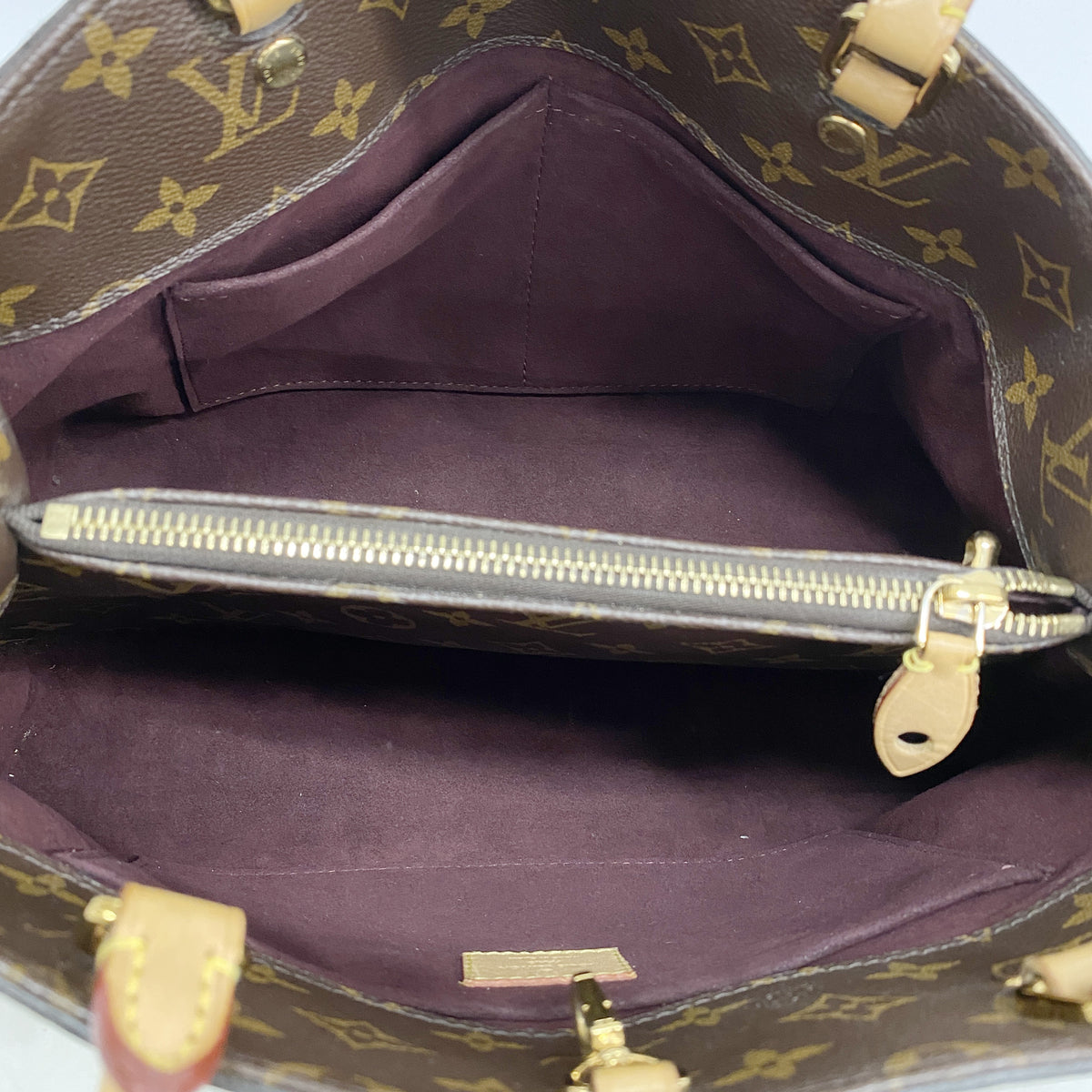 【6kc3205】ルイヴィトン ハンドバッグ モノグラム モンテーニュMM M41056 ブラウン 2wayバッグ【中古】レディース