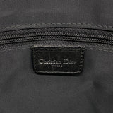 【6kc3210】クリスチャンディオール トートバッグ トロッター キャンバス ブラック シルバー金具【中古】レディース