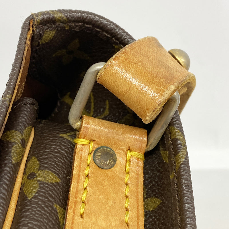 【6kc3215】ルイヴィトン ショルダーバッグ モノグラム カルトシエールMM M51253 ブラウン【中古】レディース
