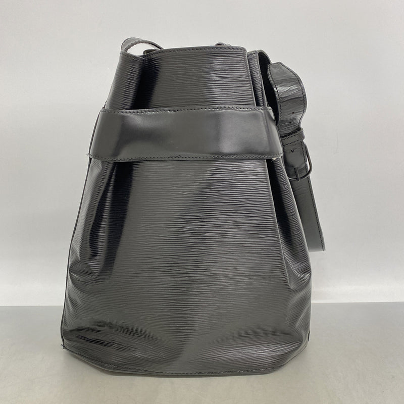 【6kc3216】ルイヴィトン ショルダーバッグ エピ サックデポールGM M80155 ノワール【中古】レディース