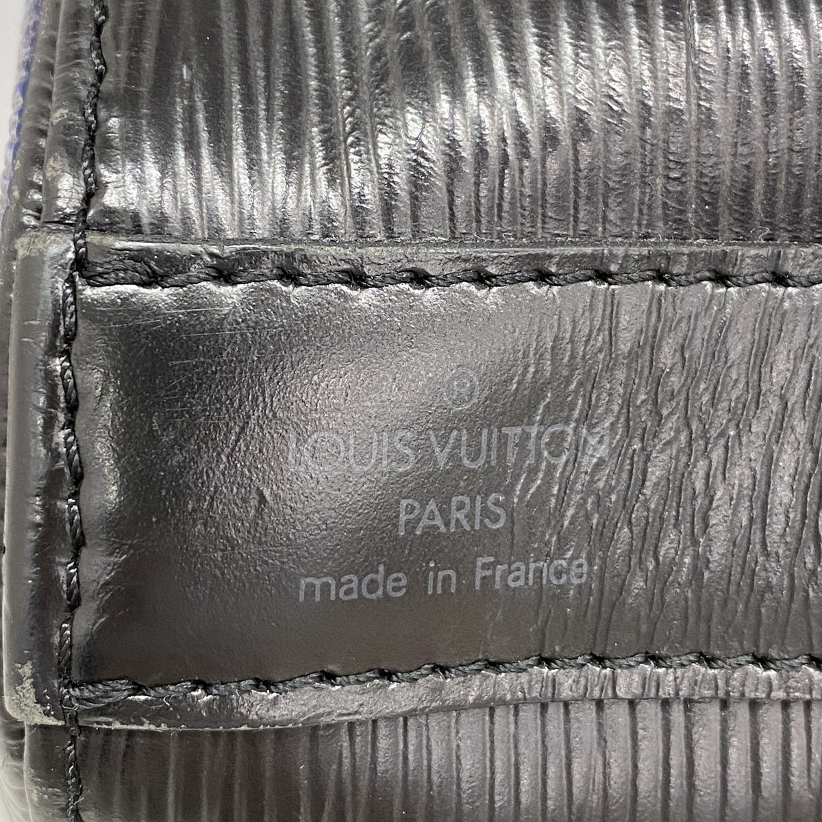 【6kc3216】ルイヴィトン ショルダーバッグ エピ サックデポールGM M80155 ノワール【中古】レディース