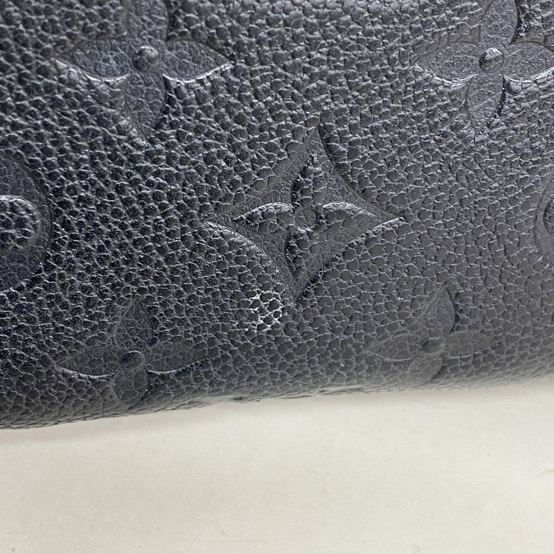 【6kc3217】ルイヴィトン 長財布 モノグラム・アンプラント ジッピーウォレット M61864 ノワール【中古】メンズ レディース ユニセックス