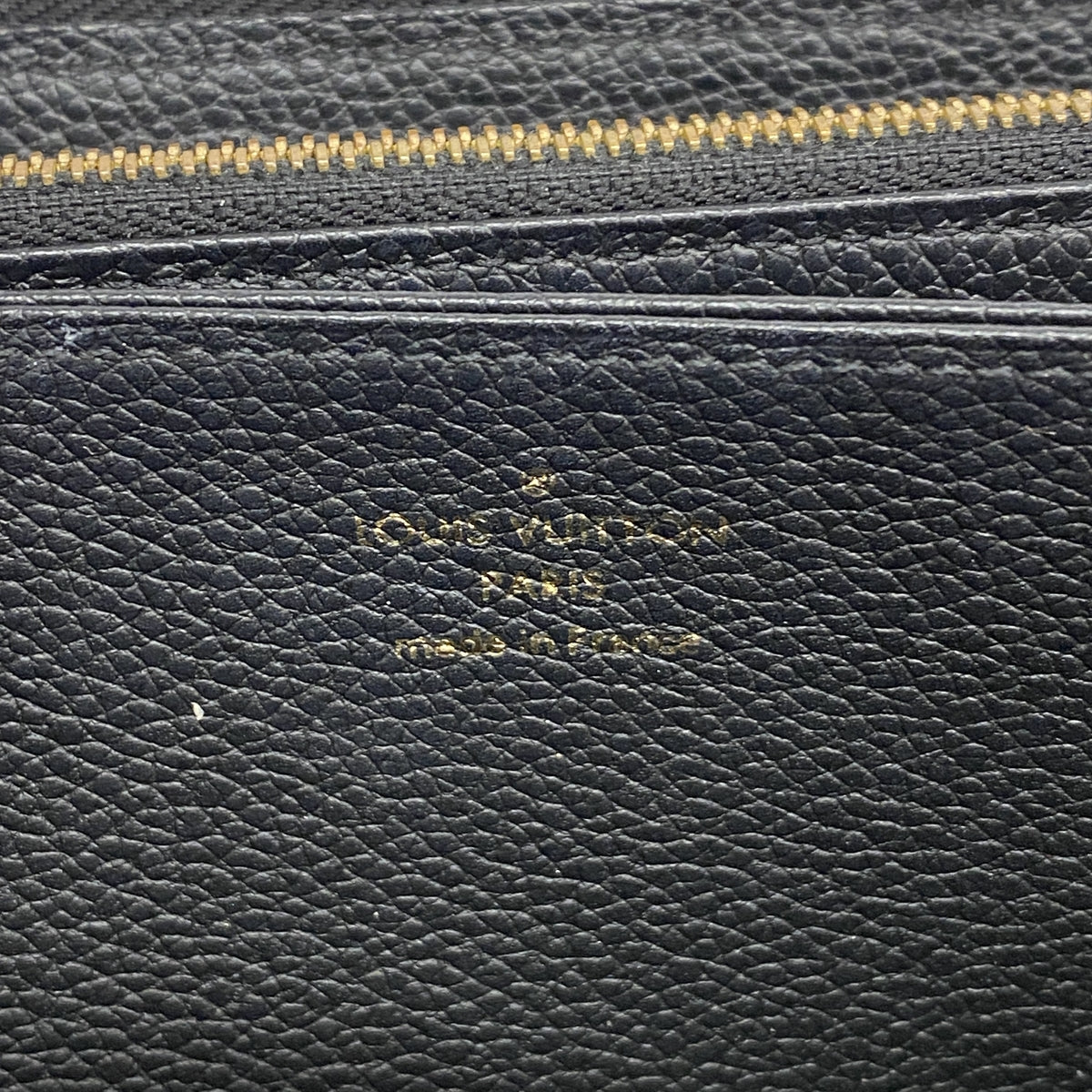 【6kc3217】ルイヴィトン 長財布 モノグラム・アンプラント ジッピーウォレット M61864 ノワール【中古】メンズ レディース ユニセックス