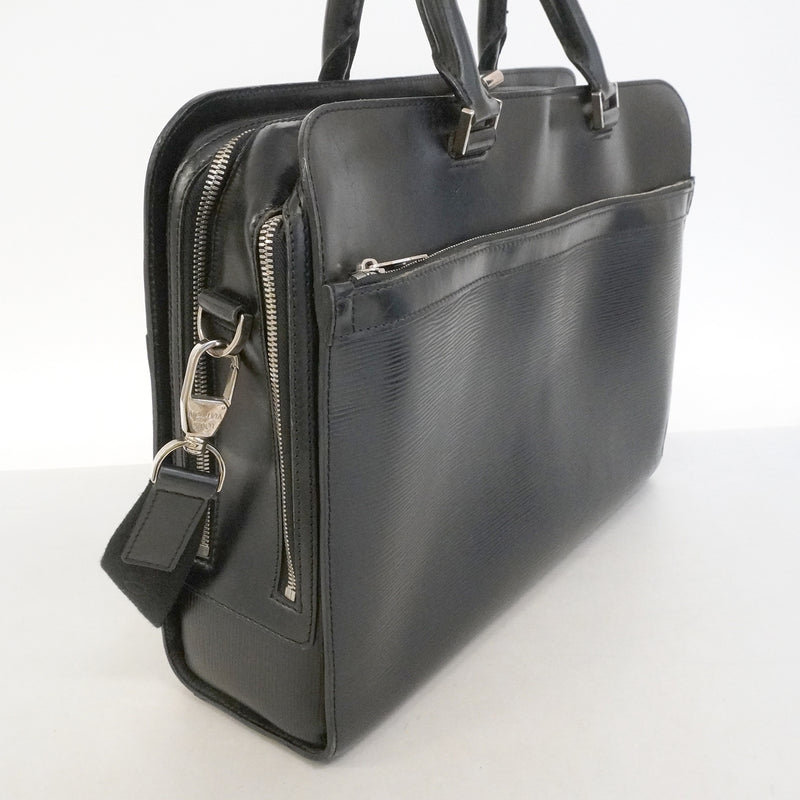 【6kc3242】ルイヴィトン ビジネスバッグ エピ バサーノGM M54022 ノワール 2wayバッグ【中古】メンズ