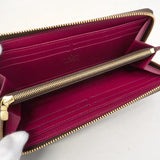 【6kc3247】ルイヴィトン 長財布 モノグラム ポルトフォイユクレマンス M60742 フューシャ【中古】レディース