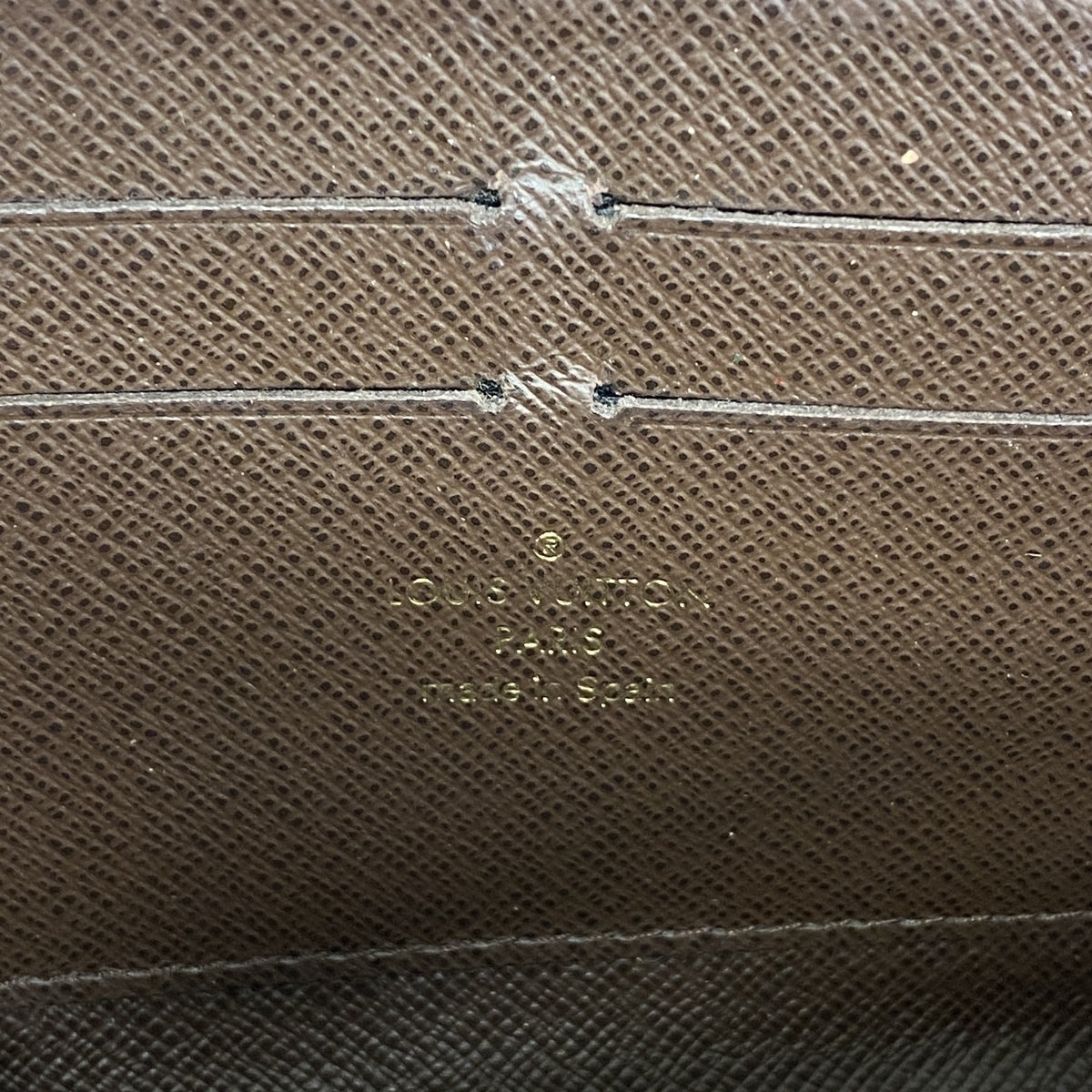 【6kc3271】ルイヴィトン 長財布 モノグラム・ミニラン ジッピーウォレット M95235 エベヌ【中古】メンズ レディース ユニセックス
