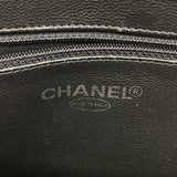 【6kc3301-h】シャネル トートバッグ 復刻トート キャビアスキン ブラック シルバー金具【中古】レディース