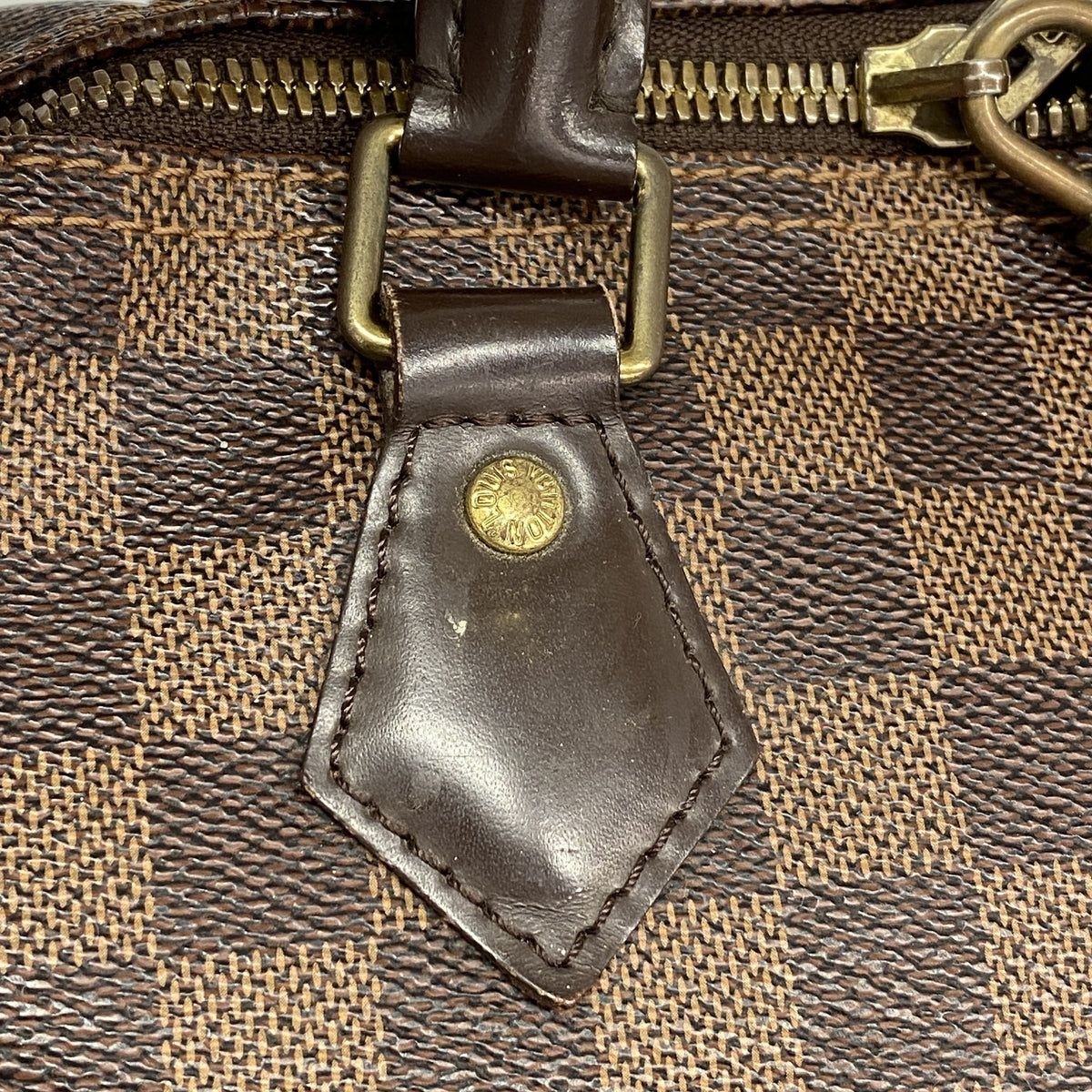 【6kc3318】ルイヴィトン ハンドバッグ ダミエ スピーディバンドリエール30 N41367 エベヌ【中古】レディース