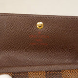 【6kd3329】ルイヴィトン コインケース ダミエ ポルトモネプラ N61930 エベヌ【中古】メンズ レディース ユニセックス