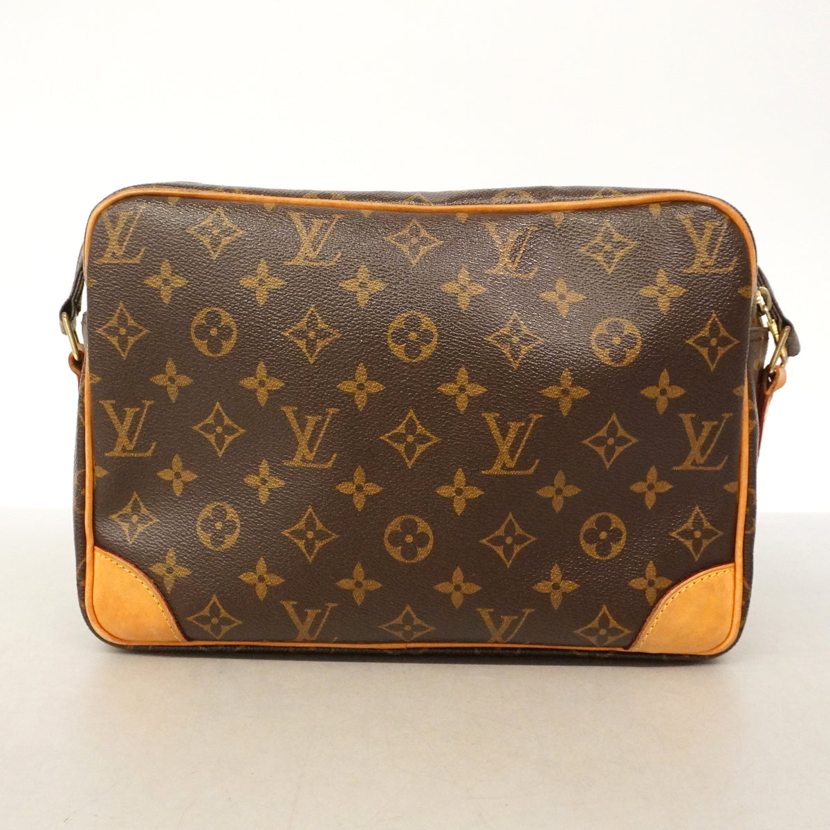 【6kd3331】ルイヴィトン ショルダーバッグ モノグラム ナイル M45244 ブラウン【中古】レディース