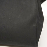 【6kd3336】エルメス ハンドバッグ エールバッグMM トワルオフィシエ ブラック シルバー金具 □D刻印 2wayバッグ【中古】レディース