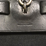 【6kd3336】エルメス ハンドバッグ エールバッグMM トワルオフィシエ ブラック シルバー金具 □D刻印 2wayバッグ【中古】レディース