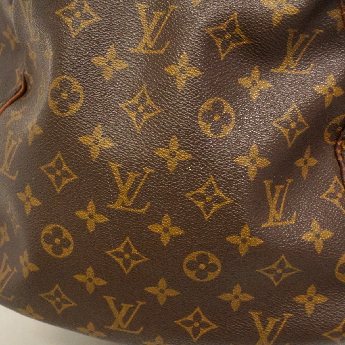 【6kd3340】ルイヴィトン ボストンバッグ モノグラム キーポル55 M41424 ブラウン【中古】メンズ レディース ユニセックス