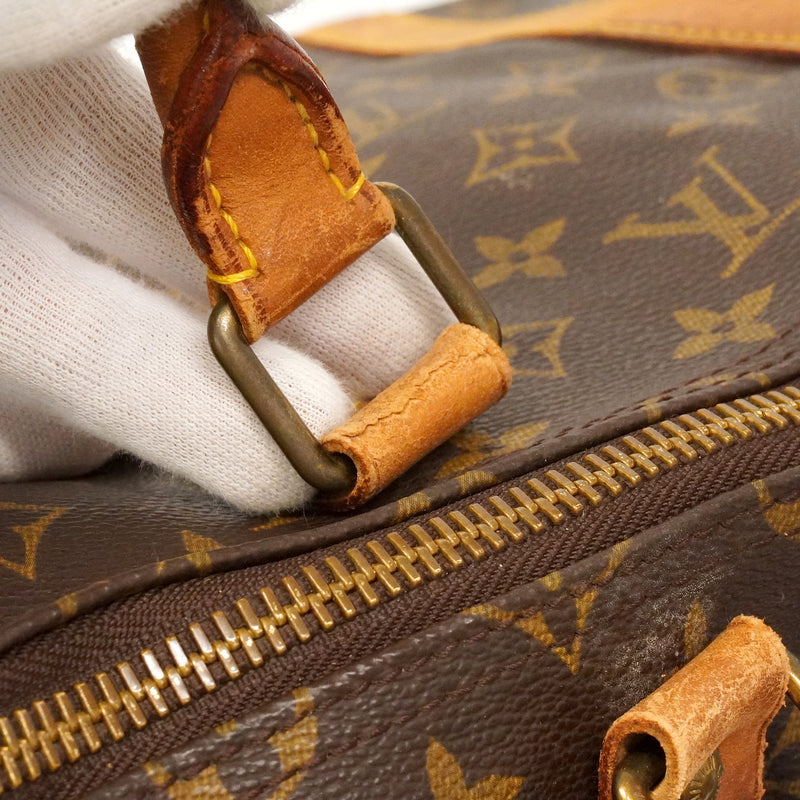 【6kd3340】ルイヴィトン ボストンバッグ モノグラム キーポル55 M41424 ブラウン【中古】メンズ レディース ユニセックス