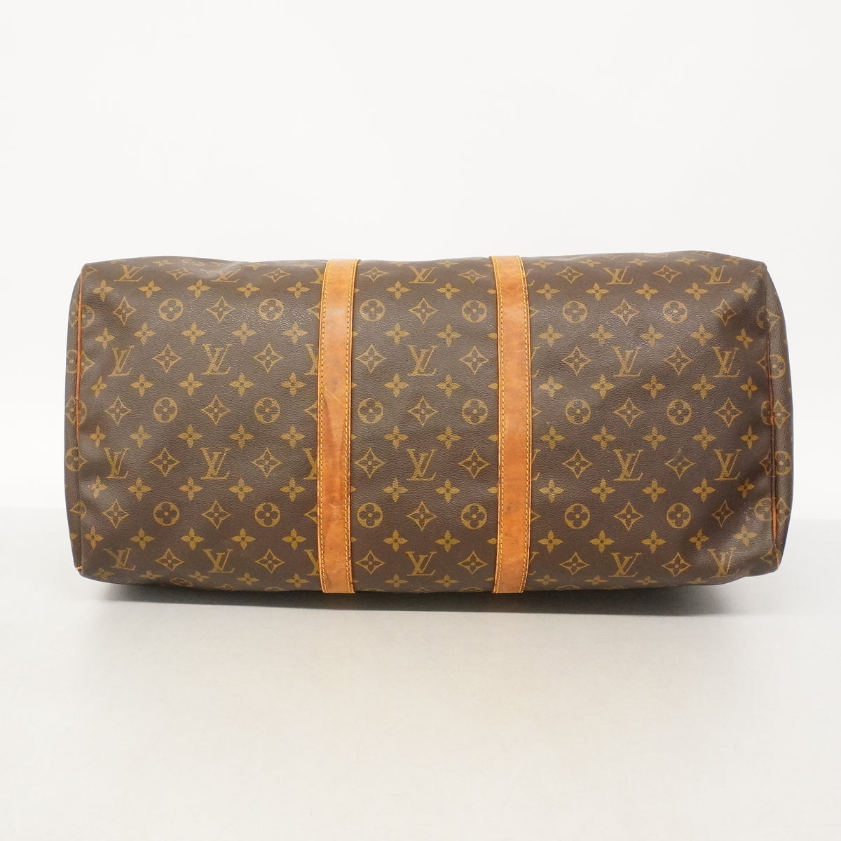 【6kd3340】ルイヴィトン ボストンバッグ モノグラム キーポル55 M41424 ブラウン【中古】メンズ レディース ユニセックス