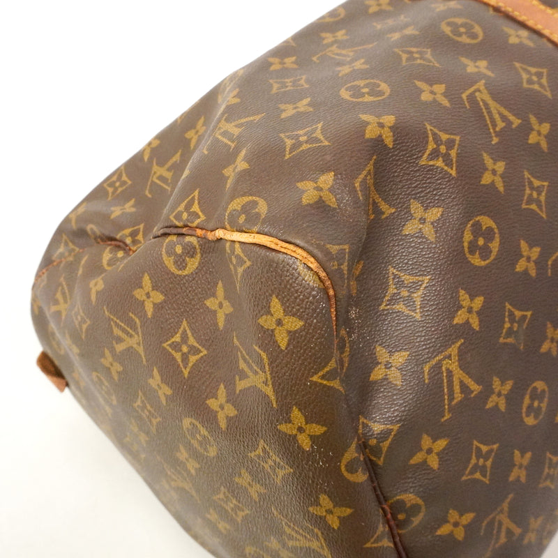 【6kd3340】ルイヴィトン ボストンバッグ モノグラム キーポル55 M41424 ブラウン【中古】メンズ レディース ユニセックス