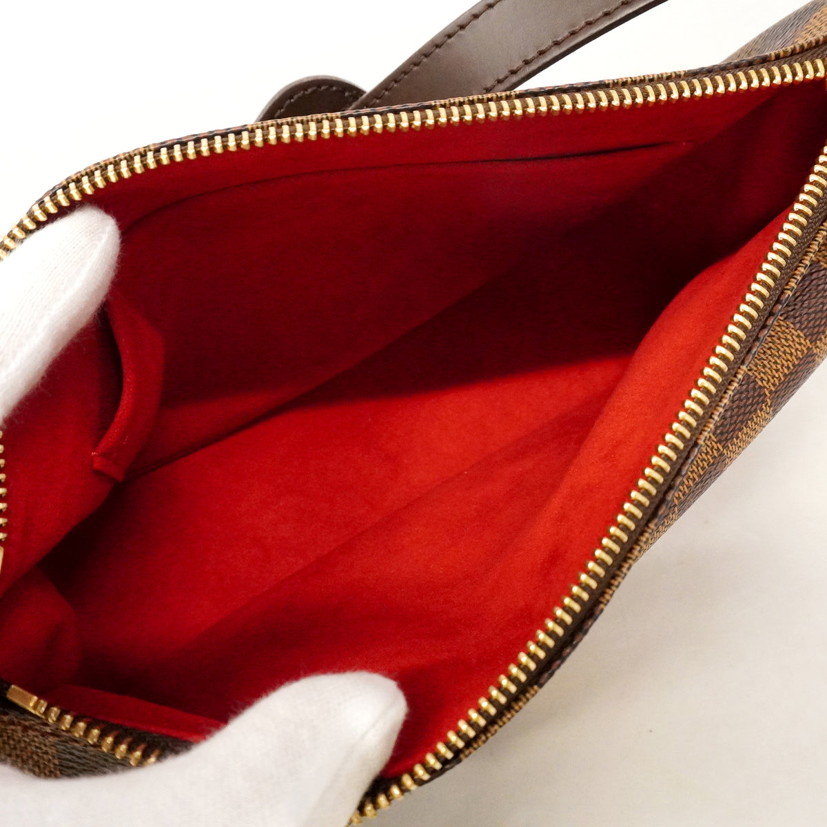 【6kd3343】ルイヴィトン ショルダーバッグ ダミエ ラヴェッロGM N60006 エベヌ【中古】レディース