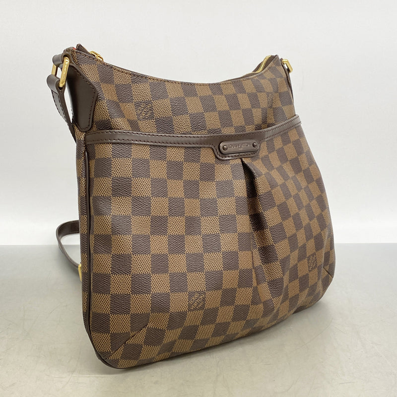 【6kd3357】ルイヴィトン ショルダーバッグ ダミエ ブルームズベリPM N42251 エベヌ【中古】レディース