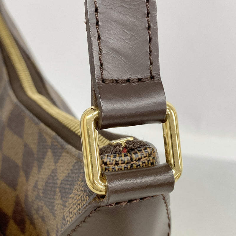 【6kd3357】ルイヴィトン ショルダーバッグ ダミエ ブルームズベリPM N42251 エベヌ【中古】レディース