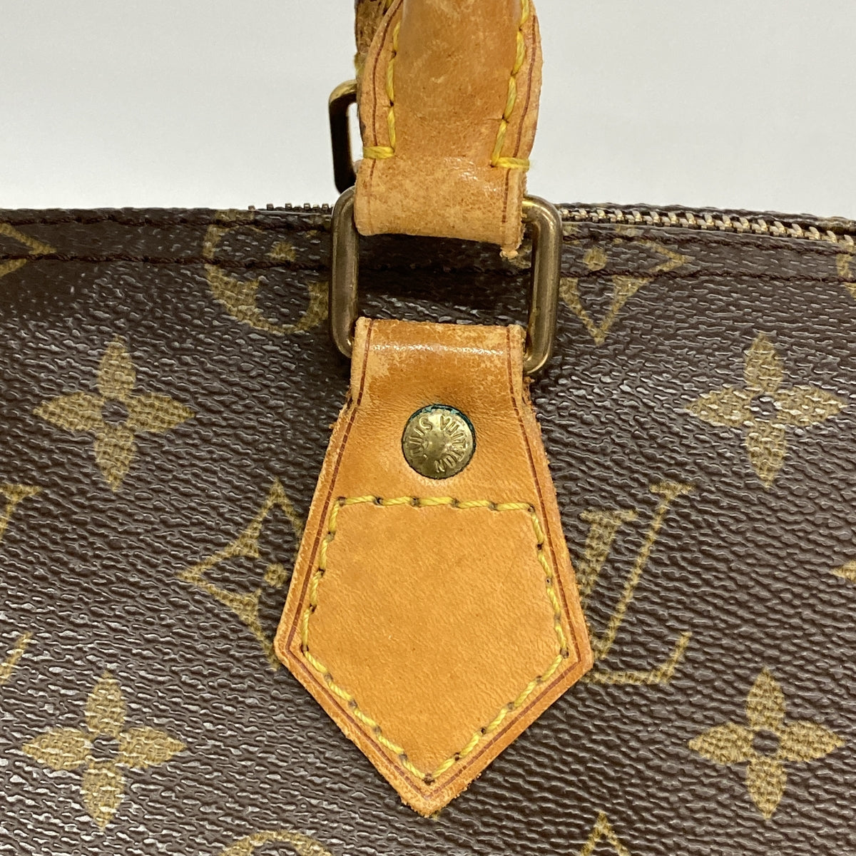 【6kd3359】ルイヴィトン ハンドバッグ モノグラム スピーディ35 M41107 ブラウン【中古】レディース