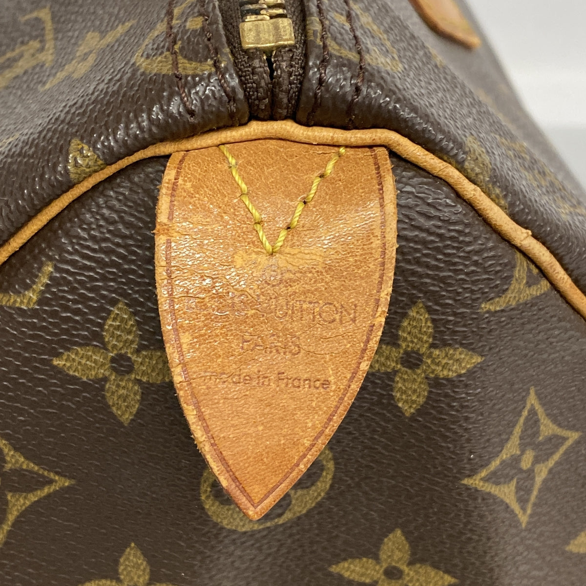【6kd3359】ルイヴィトン ハンドバッグ モノグラム スピーディ35 M41107 ブラウン【中古】レディース