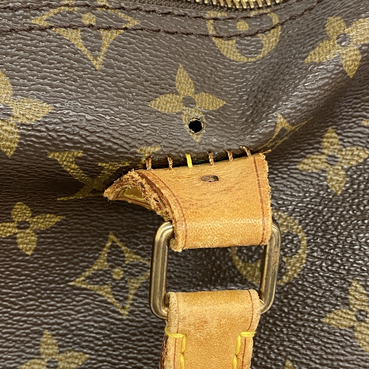 【6kd3359】ルイヴィトン ハンドバッグ モノグラム スピーディ35 M41107 ブラウン【中古】レディース